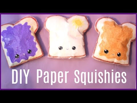 Dødelig fersken tsunamien DIY PAPER Squishies! How to make a squishy without foam or puffy paint -  YouTube