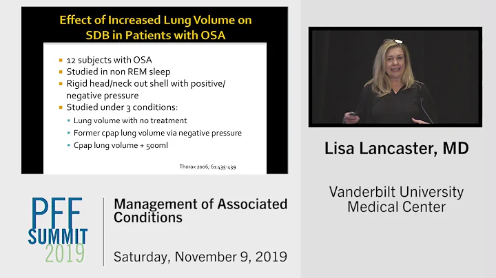 Management of Associated Conditions | Lisa Lancaster, MD