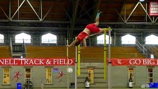 Pole Vault: Personal Record 14' 3" (4.35 meters)