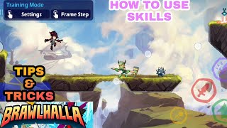 BRAWLHALLA MOBILE TIPS & TRICKS FOR BEGINNERS | HOW TO USE HERO SKILLS LIKE | HOW TO PLAY BRAWLHALLA screenshot 4