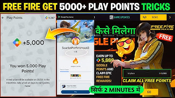 Free Fire League Event on Google Play Points🔥🤯 | Earn 5000+ Play Points Event Join Free Fire League