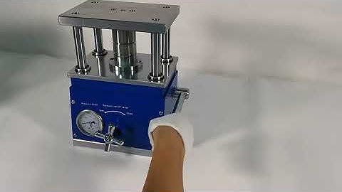 CR2032 2025 2016 Button Battery Manual Sealer Hydraulic Coin Cell Crimping Machine