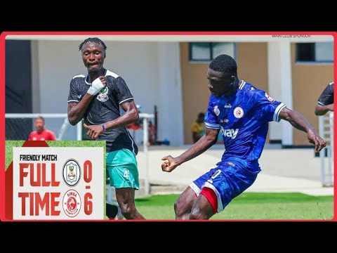 MAGOLI YOTE SIMBA SC 6 0 JKT TANZANIA MCHEZO WA KIRAFIKI SOWAH BAJABER AHOUA MPANZU MUTALE