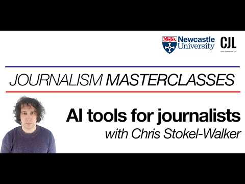 AI tools for journalists with Chris Stokel-Walker