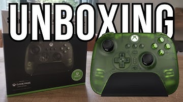 Unboxing 8bitdo Ultimate 3-Mode Jade Green Controller - All the lights are green?