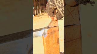 90° Corner Joint Welding Technique#stickwelding #woodworking #weldar