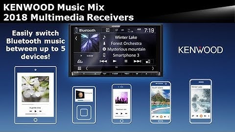 KENWOOD Music Mix - 2018 Multimedia Receivers