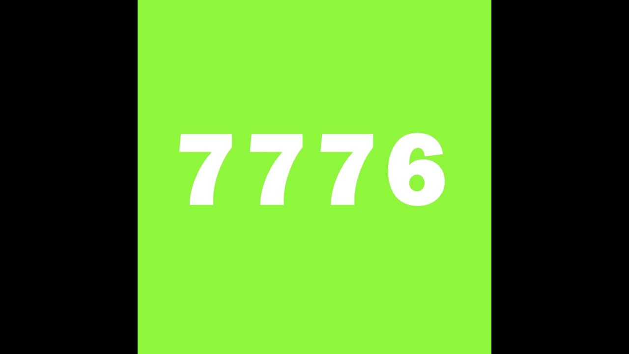 7776 - YouTube
