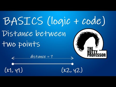 Distance between two points