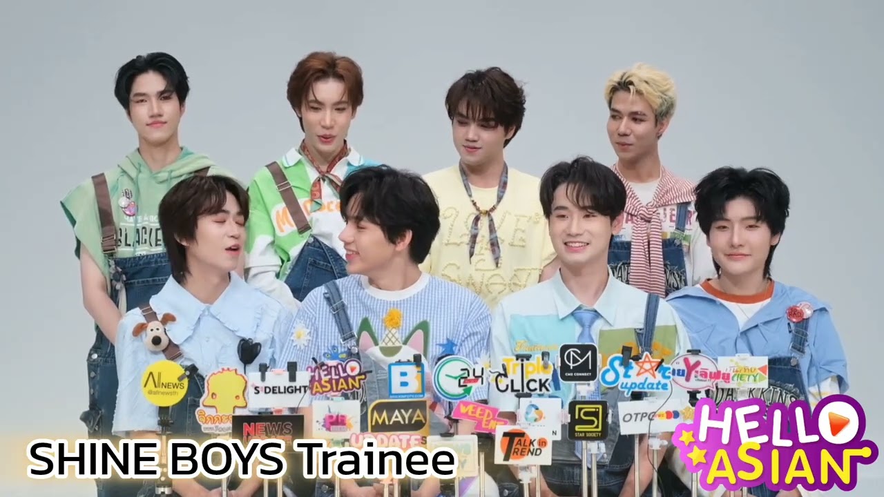 สัมภาษณ์ SHINE BOYS Trainee -JOMThap Group