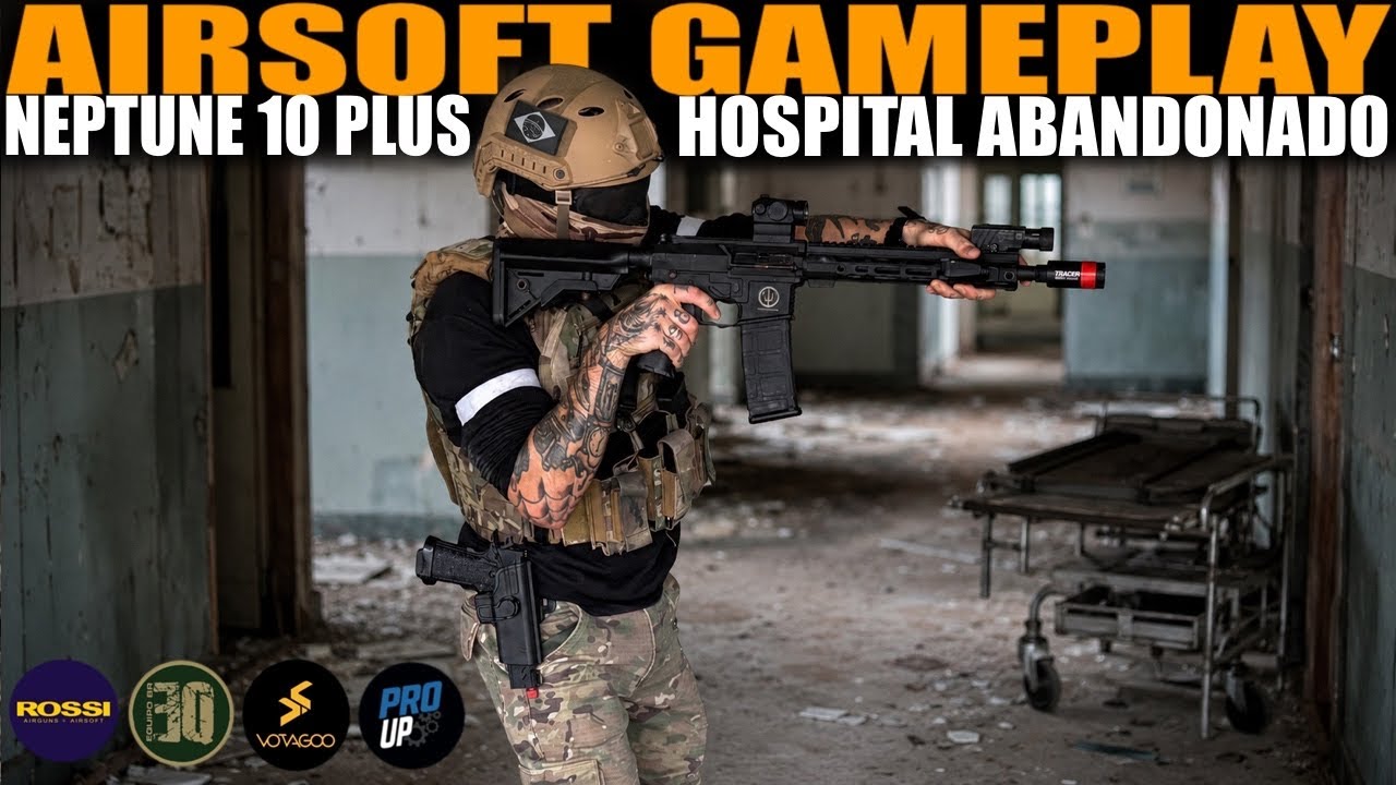 AIRSOFT NO MELHOR CQB DE BALNEÁRIO CAMBORIÚ - GAMEPLAY COM NEPTUNE 10 PLUS