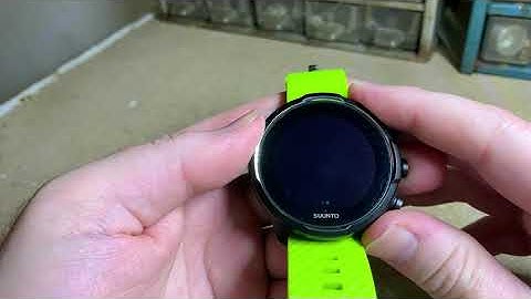 Suunto 9 | Menu walk through