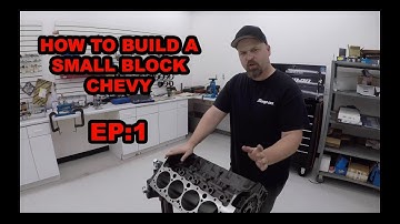 HOW TO BUILD A SMALL BLOCK CHEVY... EPISODE 1: Cleaning the block, and crankshaft measurements