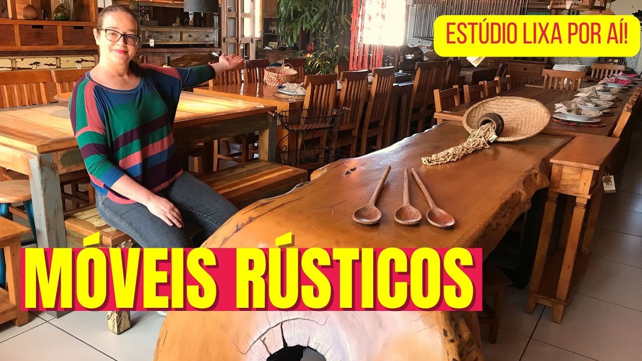CONHECENDO UMA LOJA DE MÓVEIS RÚSTICOS - CELEIRO MINEIRO #campinas #rústico #decoraçãorústica