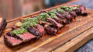 Grillopskrift - Cote de boeuf med chimichurri