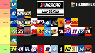 The Greatest NASCAR Driver Tier List!