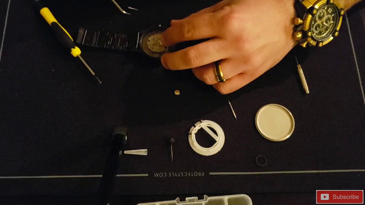 Fossil Watch Battery Change YouTube