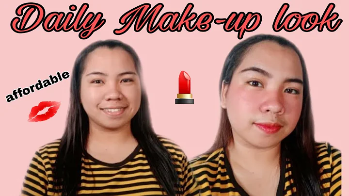 AFFORDABLE MAKE UP For My Daily Makeup Routine|| P...