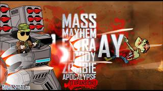 Mass Mayhem Zombie Apocalypse Expansion - (Flash Game) Full Gameplay Playthrough