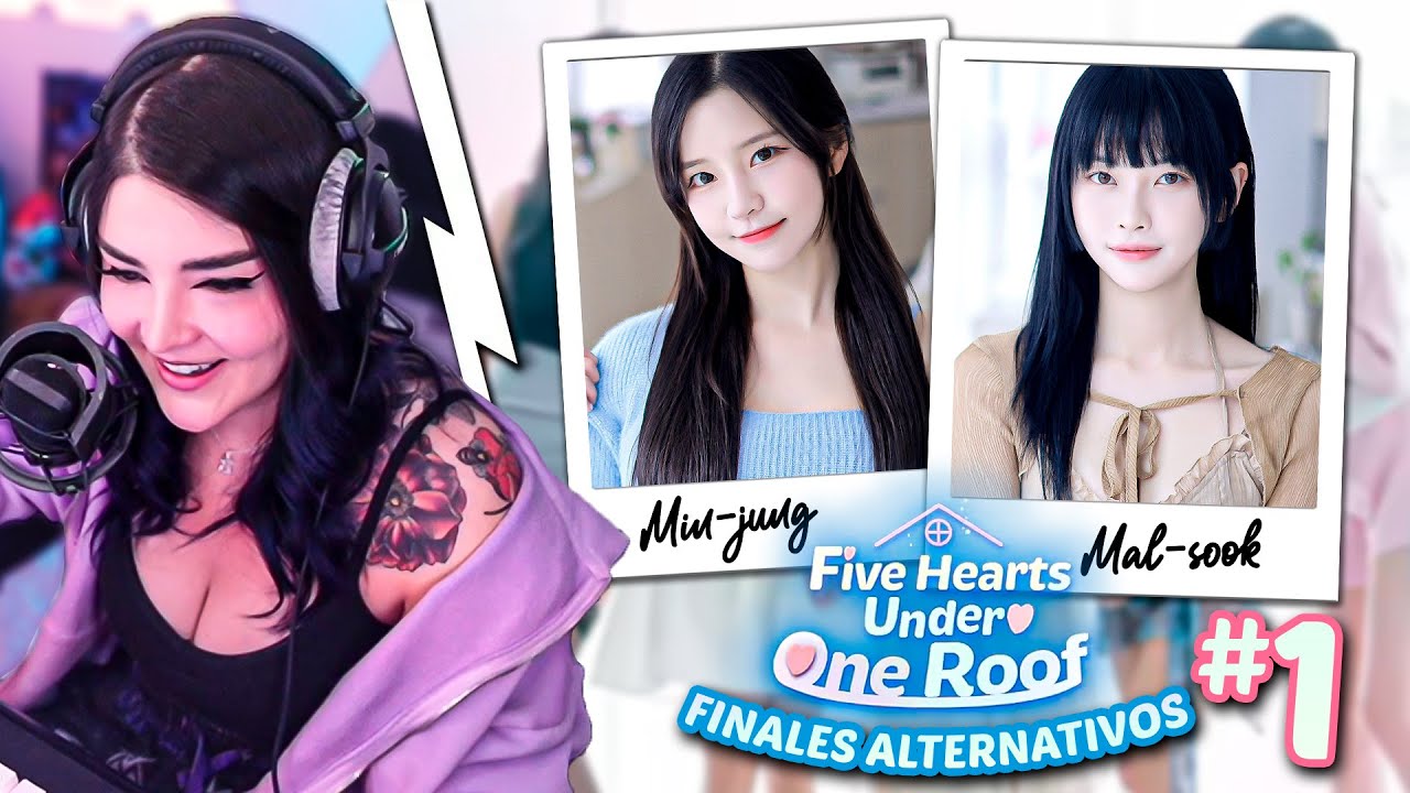 MIN-JUNG Y MAL-SOOK | CAPRI JUGANDO FIVE HEARTS UNDER ONE ROOF | FINALES ALTERNATIVOS | PARTE #1