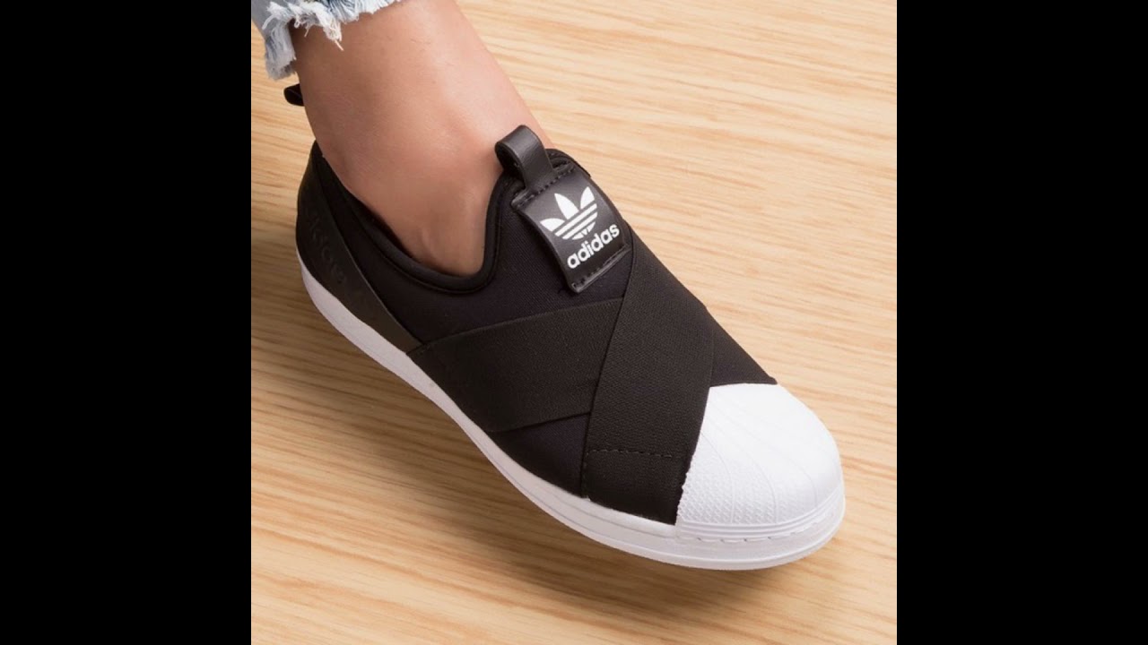 tenis adidas feminino superstar slip