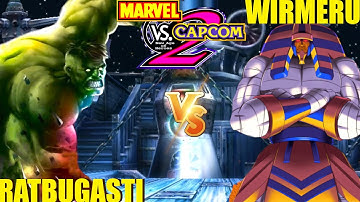MvC2 Mvci Umvc3 RATBUGASTI vs WIRMERU pt 2