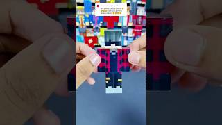 Minecraft Skins Paper Craft ✂️ Easy DIY”#Samnuuz gaming Skin in Real Life 🤯 (Paper Craft)