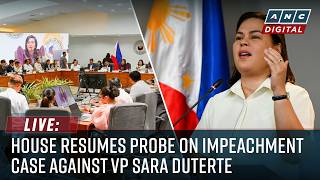 LIVE: House resumes probe on impeachment case against VP Sara Duterte | April 22, 2026