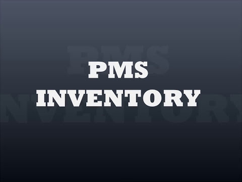 PMS Inventory - How to Login