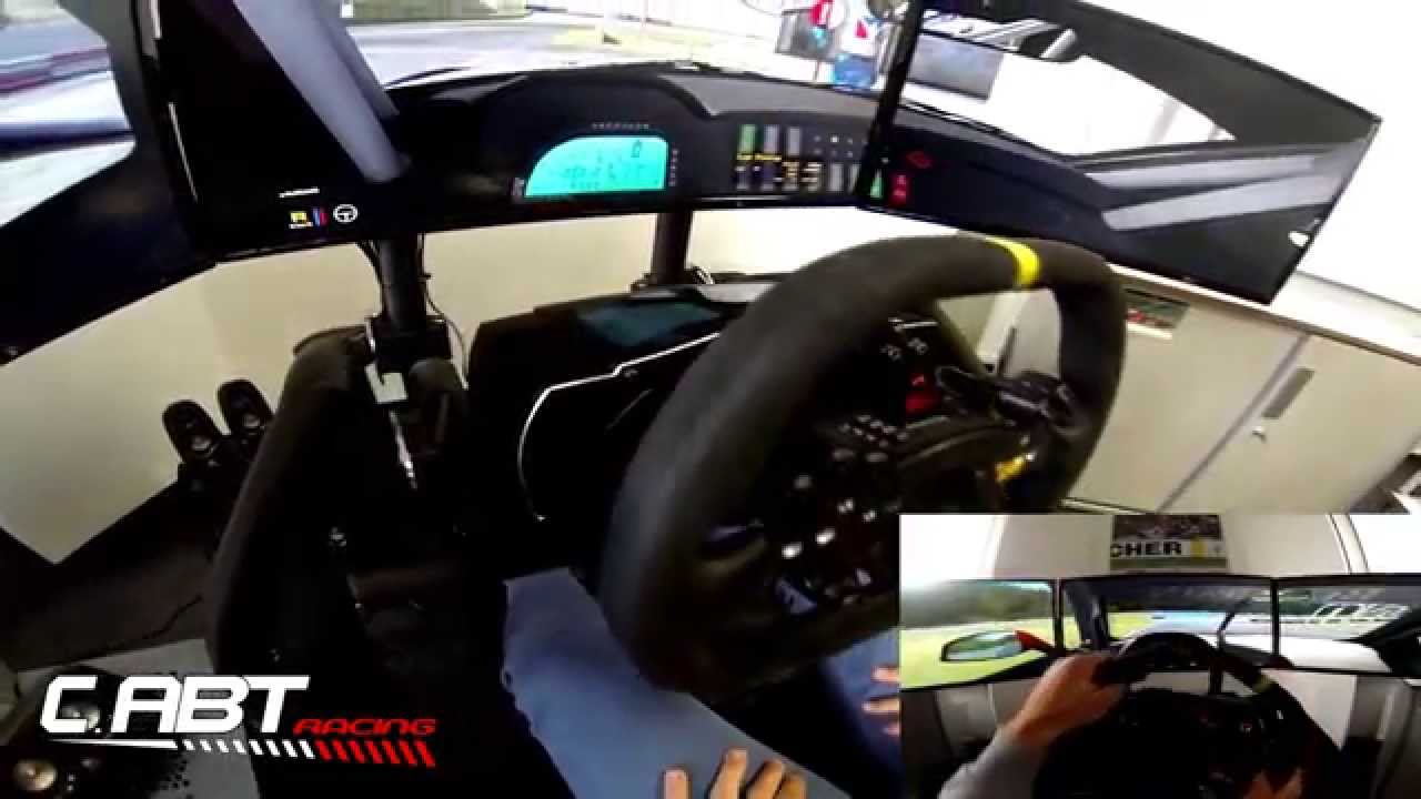 C Abt Race Simulator Powered By Fanatec Youtube