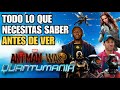TODAS las PELICULAS donde SALE ANT-MAN | ANTES de VER Ant-Man and the Wasp: Quantumania RESUMEN