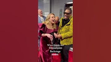 Thumbnail of Adele at the 65th GRAMMY Awards. #adele