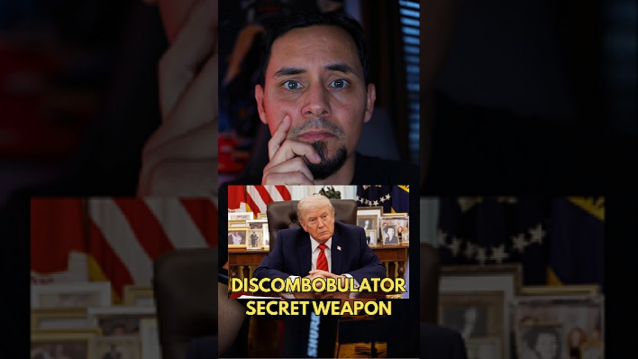 Трамп раскрывает секретное оружие — дизкомбобулатор — инопланетная технология?