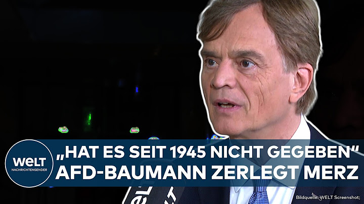 GENERALDEBATTE IM BUNDESTAG: "Spitze des links-grünen Wahnsinns!" AFD-Baumann zerlegt Merz und SPD