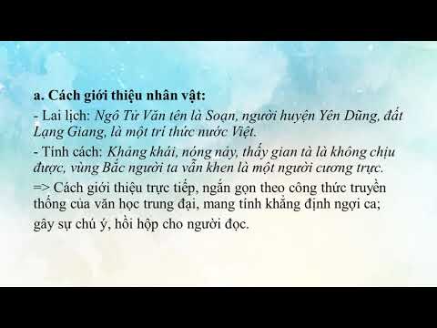 NGỮ VĂN 10: TIẾT 65 - CHUYỆN CHỨC PHÁN SỰ ĐỀN TẢN VIÊN