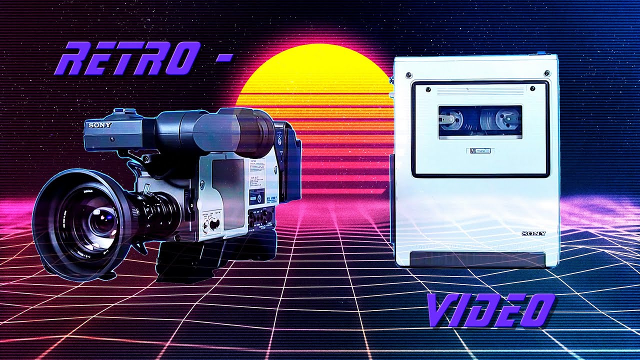 Старая видеокамера Sony DXC-1820P в связке с не менее старым видаком Sony VO-6800 PS. Ретрообзор