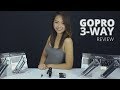 First Look: GoPro 3-Way Mount | Tripod | Grip Review by Cameralah.com