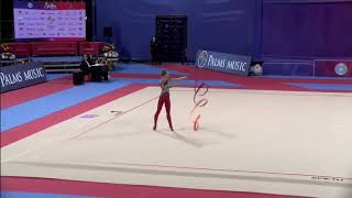 Viktoriia Onopriienko Ribbon Qual 33,050 - World Cup Sofia 2024