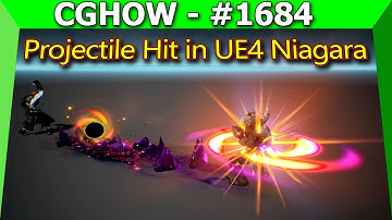 Creating a Projectile Hit Effect in UE4 Niagara | Showcase