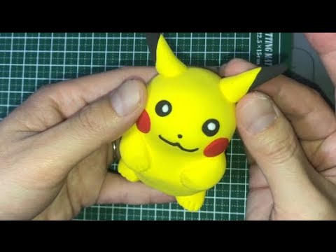 樹脂粘土 ピカチュウ 作ってみた ポケモン Youtube