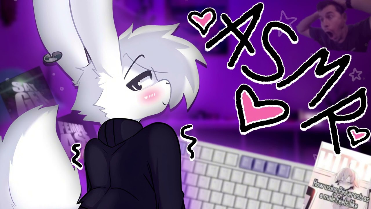 Weird Mouth Sounds & Keyboard Go Click Clack🐾⌨️| Furry Femboy ASMR