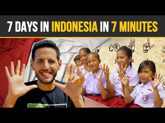 7 Days In Indonesia In 7 Minutes class=