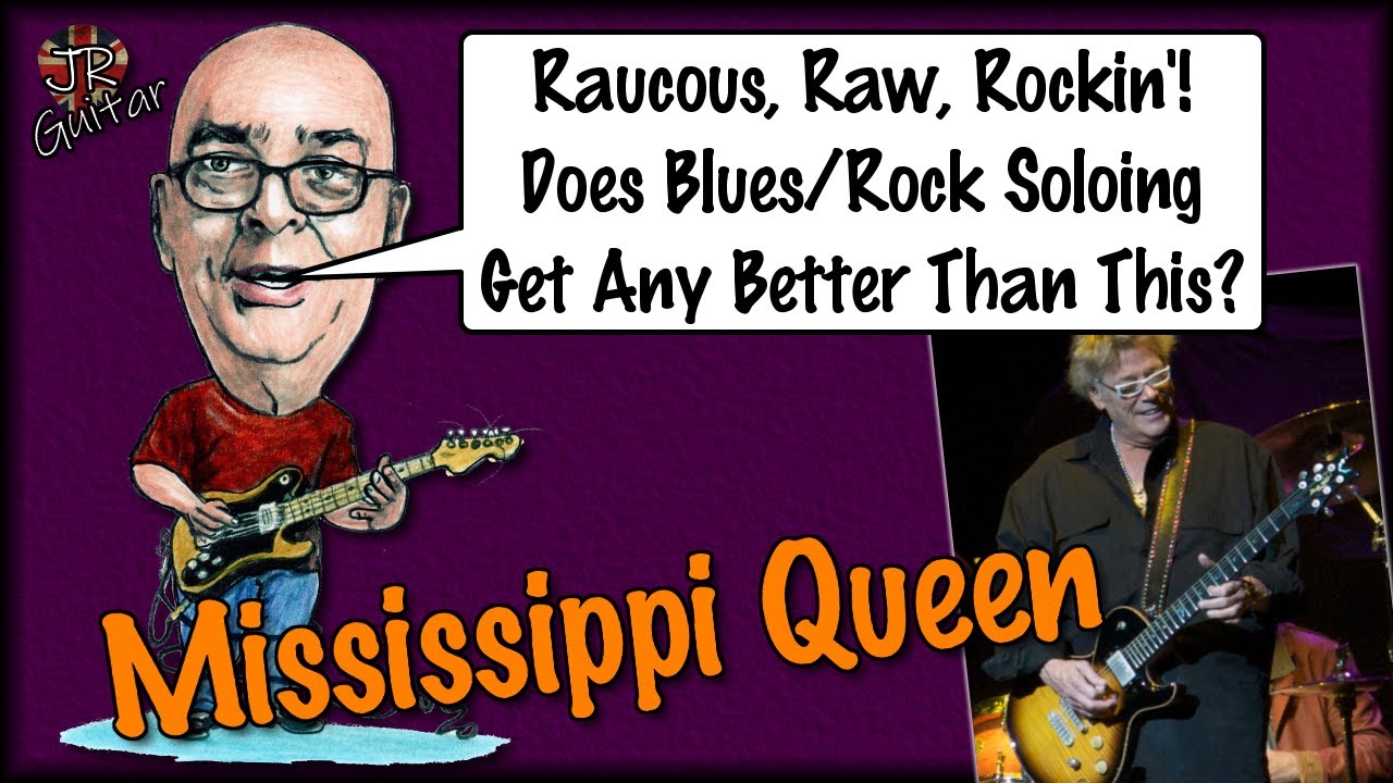 Mississippi Queen Guitar Solo Lesson YouTube