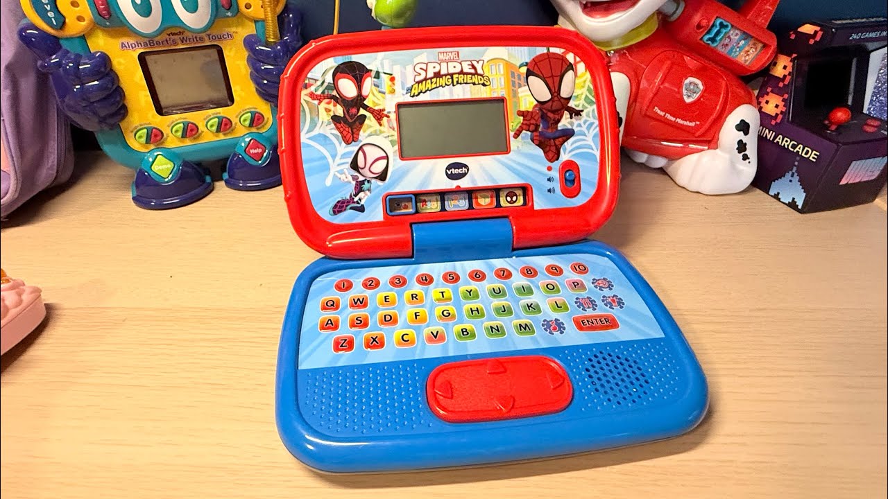 Ноутбук VTech «Человек-паук и его удивительные друзья» — Часть 1