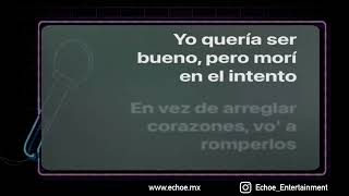 Eden Muñoz & Junior H - Abcdario (Versión Karaoke)