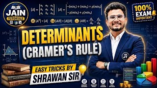 Determinants Class 12 Applied Maths | Introduction 2026‑27 | Easy Explanation | Jain Tutorials