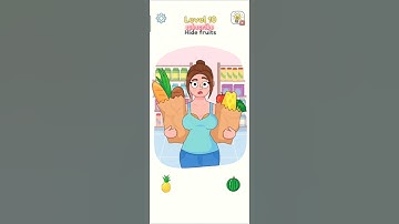 Dop 3 | Level 10 | Hide fruits #shorts #animation #trending #funny #dop