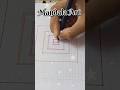 Square Mandala art design #togetherwcreativeness #mandala #mandalaart #beautifulmandalas #shorts