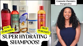 The BEST Shampoos For Dry Natural Hair! [For Both Low & High Porosity!!]