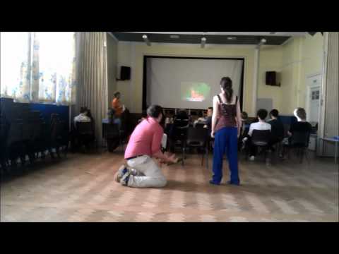 Timon and Pumbaa Get into Character at KEEN Teens 25/05/2012